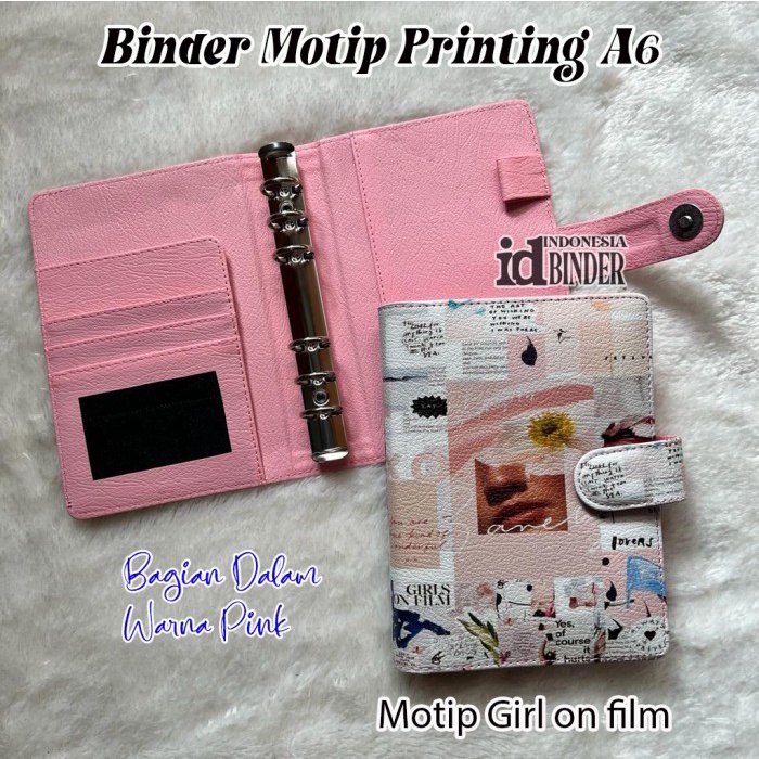 

Binder Motip Printing Uk.A6 Ring 6 (13Cm X 18,5Cm) 12 Motip Pilihan Star Seller