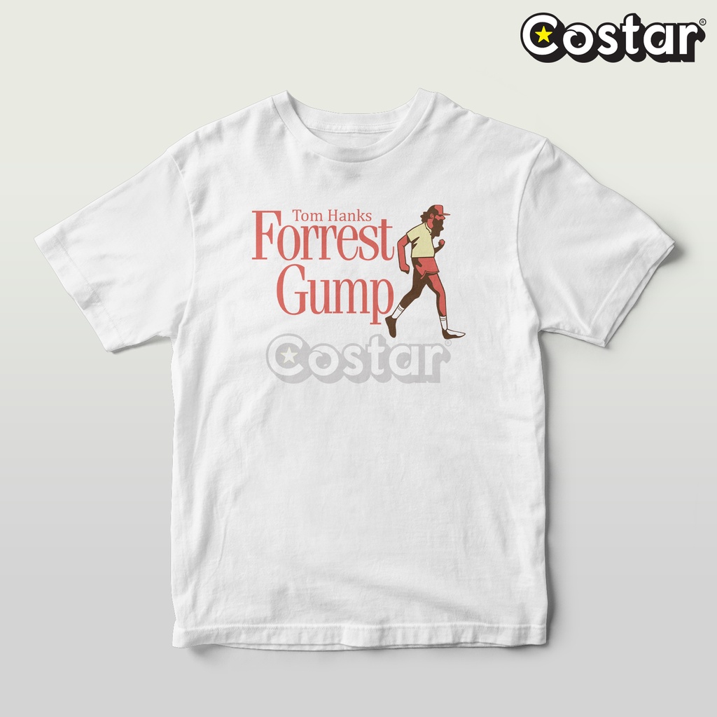 Kaos Costarstore - Long Hair Run - Forrest Gump