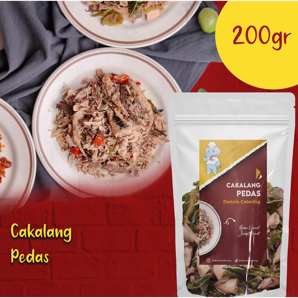 

CAKALANG PEDAS 200GR - Lauk Matang Travel Pack Siap Makan by Dennis Catering