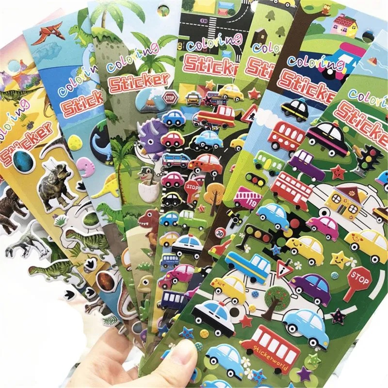 

FF Stiker Sticker Timbul Anak 3d Mainan Gambar Tempel