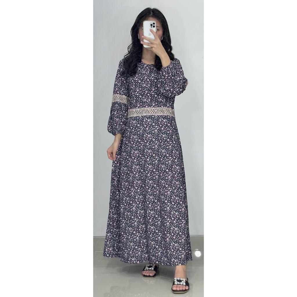 Gamis Motif Renda Gamis Renda Motif Voxy