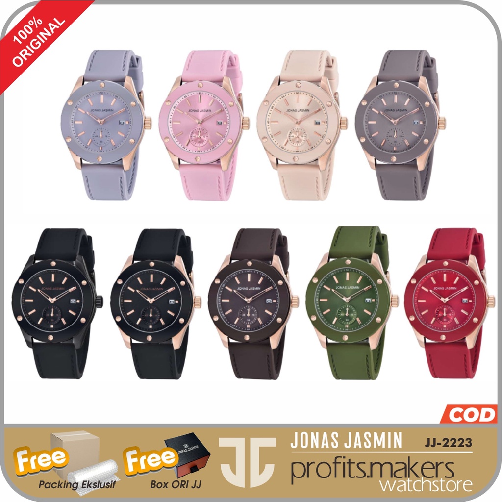 JONAS JASMIN JJ 2223  / JJ-2223 / JJ2223  Watch Jam Tangan Wanita ORIGINAL