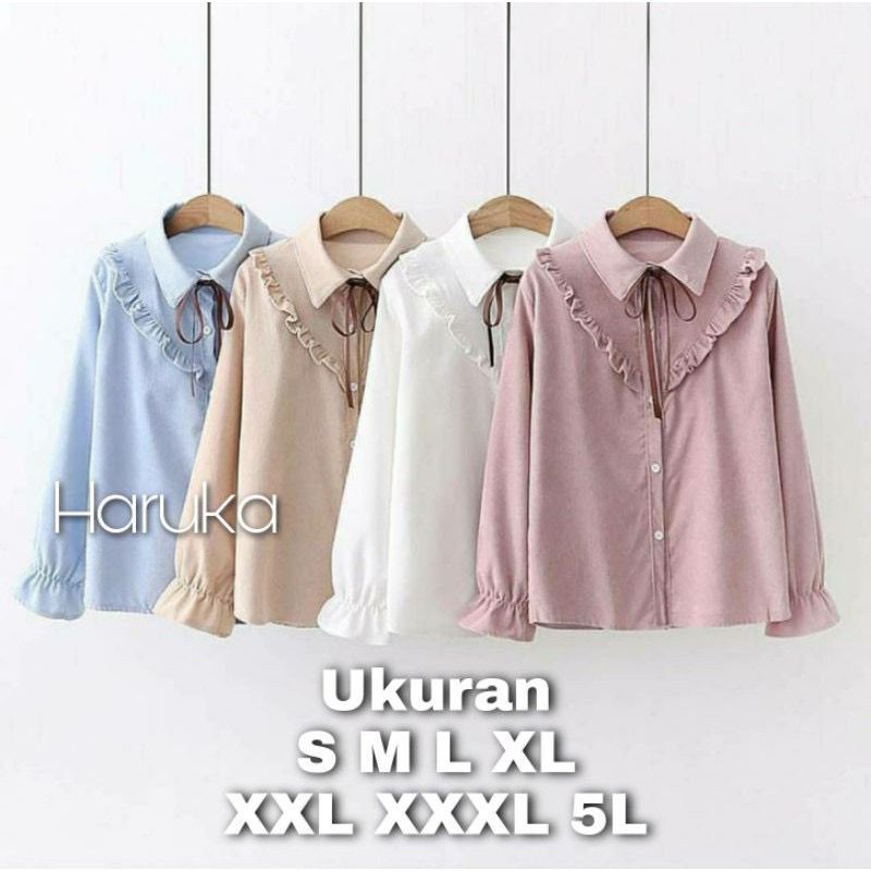 Blouse Wanita Terbaru 2023 Fashion Muslim Jumbo Kekinian Baju Lebaran Remaja Abg Perempuan Cantik Ke