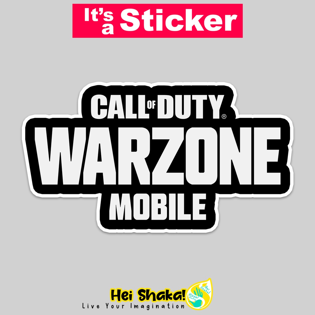 

Stiker COD Call of Duty Warzone Mobile Sticker Gamer Tempelan Gaming Bahan Vinyl Anti Air