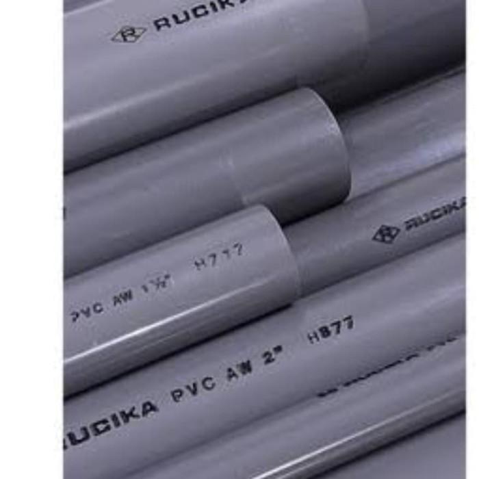 Terlaris Pipa 1 Inch Rucika Jis Aw - Abu