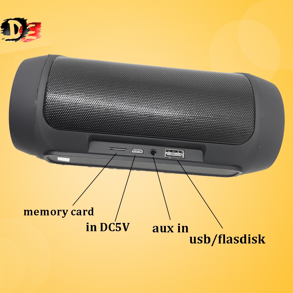 [ ✅ TERBARU 2023 ] Musik Bok Bluetooth JBL charge2+powerbank multipungsi / speaker bluetooth suara ngebass MP3 USB RADIO