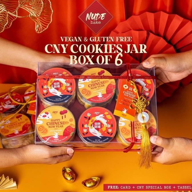 

TERMURAH NUDE HAMPERS IMLEK KUE KERING CNY | VEGAN GLUTEN FREE COOKIES G6416BUJN