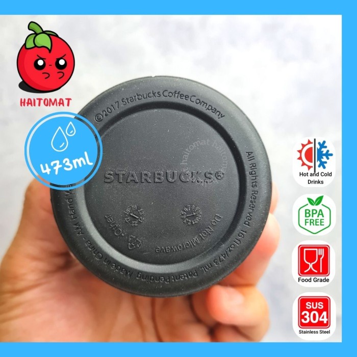 Starbucks Tumbler Strap Grande Termos Air Panas Dingin Stainless Ls17 #Original