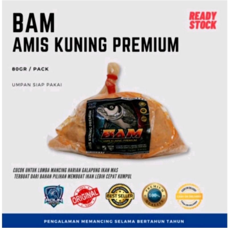 BAM AMIS KUNING PREMIUM// adun mancing
