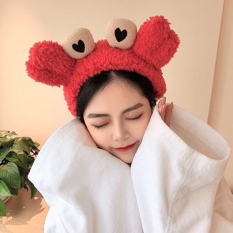 Bando Ikat Kepala Kepiting Kecil Lucu Imut Lucu Jual Ikat Kepala Imut Cuci Muka Ikat Rambut Jepit Rambut Korea Hiasan Kepala Ikat Kepala Imut Lobak  Wanita Bandana