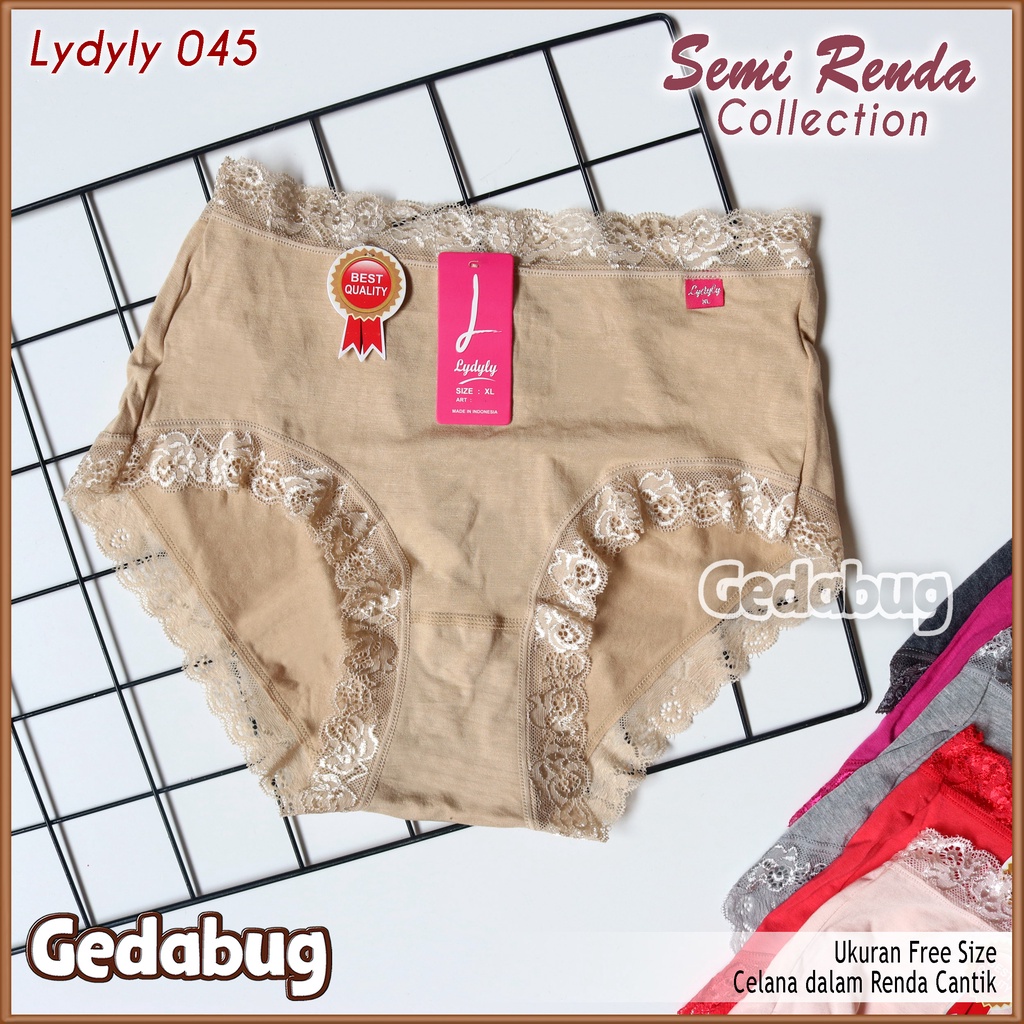 CD Wanita Lydyly LD 045 Renda | Celana dalam Wanita Super Soft | Gedabug