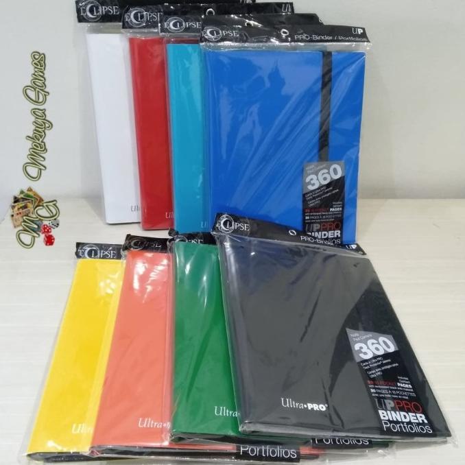 

Terbaru !!! Ultra Pro Eclipse 9-Pocket Pro-Binder-Jet Black Buku Sleeves 360 Kartu