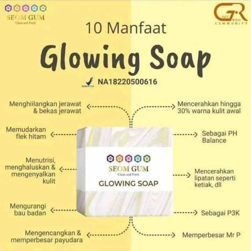 MURAH !! 7rb rupiah SABUN SEOM GUM sabun Glowing / Feminine seomgum original