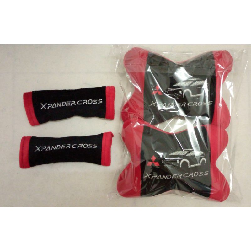 bantal headrest mobil aksesoris interior mobil xpander cross custom