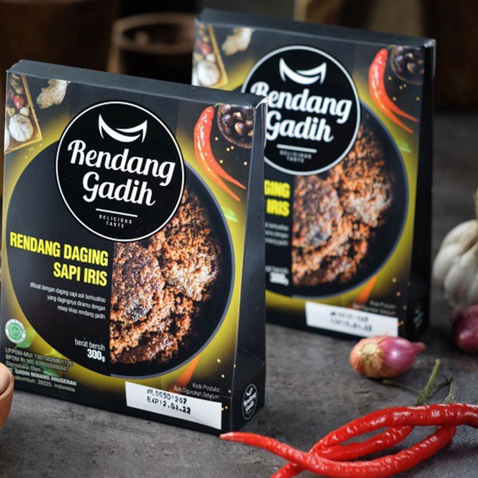 

● Rendang Daging Sapi Iris (250g) - Rendang Gadih ➶