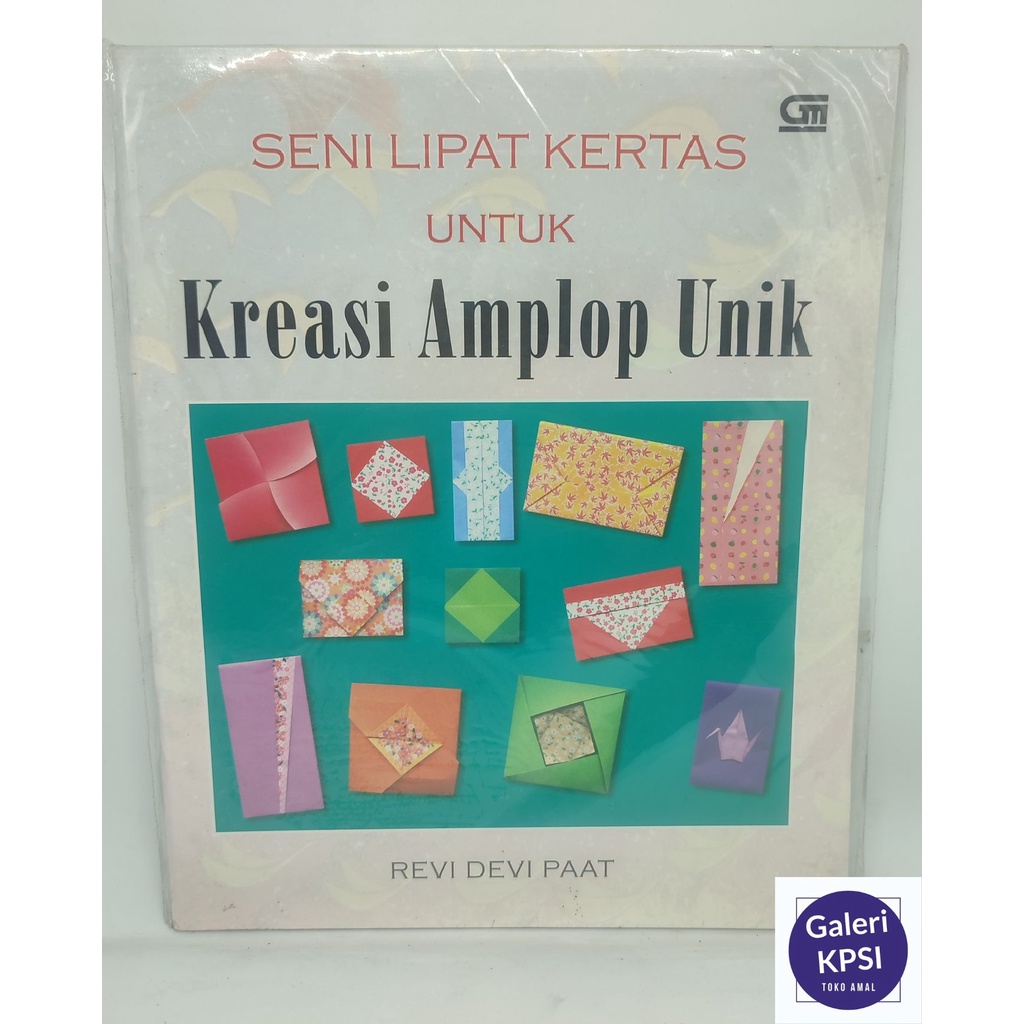 Jual Buku Seni Lipat Kertas Untuk Kreasi Amplop Unik | Shopee Indonesia