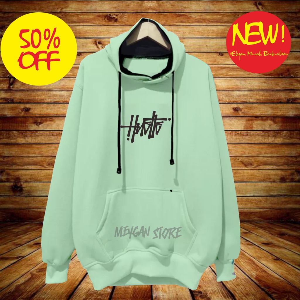 Hoodie Pria Distro Never Give Up Suiter Hoodie Cowok Distro Terbaru Sweater Cwok brandedtermurah Bahan Tebal COD Aja Sweater Cowok
