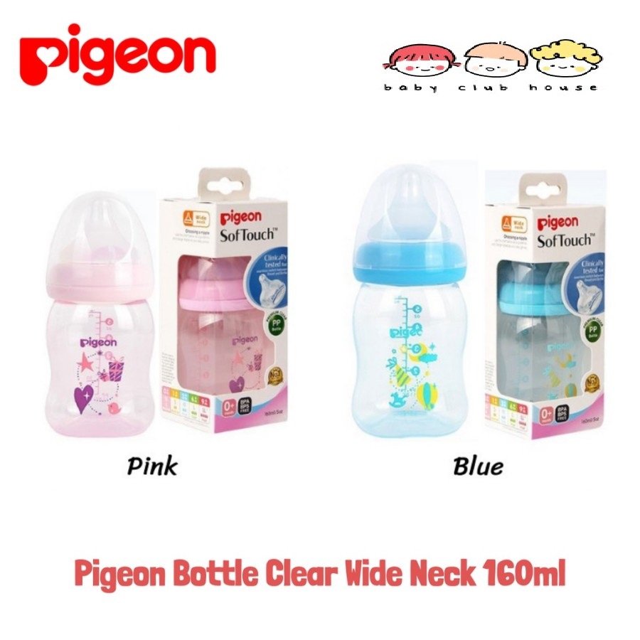 Botol Susu Pigeon Wide Neck 240ml PP