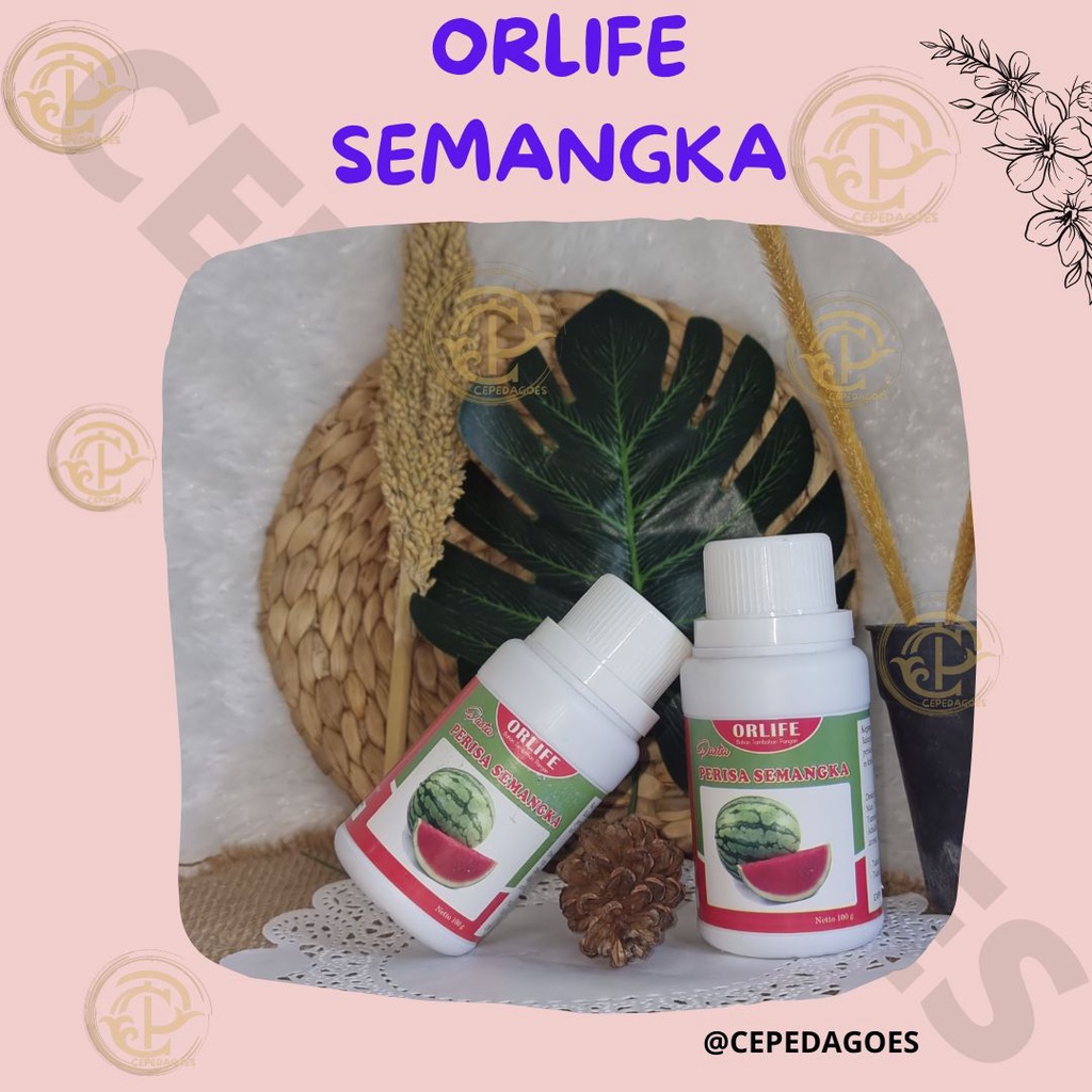 

✦BEST SELLER✦ Rasa Semangka 100 Gram Orlife | Watermelon 100 Gram Orlife | Orlife Rasa Semangka | Perisa Orlife | Rasa Watermelon | Ready Stok