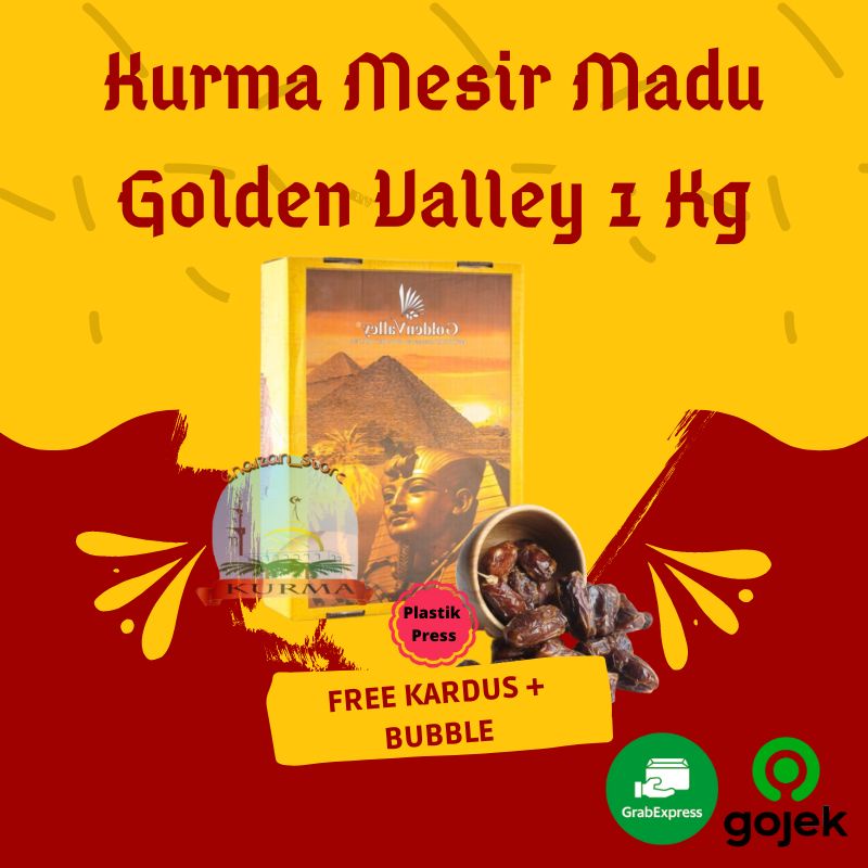 

Kurma Mesir 1 kg / Kurma Golden Valey / Kurma murah mesir / Golden Valley Fresh