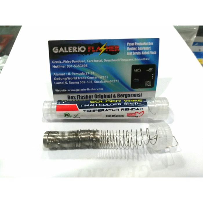 TIMAH GULUNG LOW TEMPERATUR