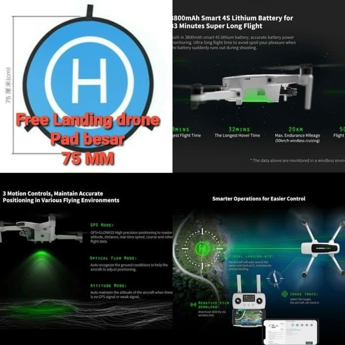 Hubsan Zino 2 New Gimbal 8km 4K Movie sensor