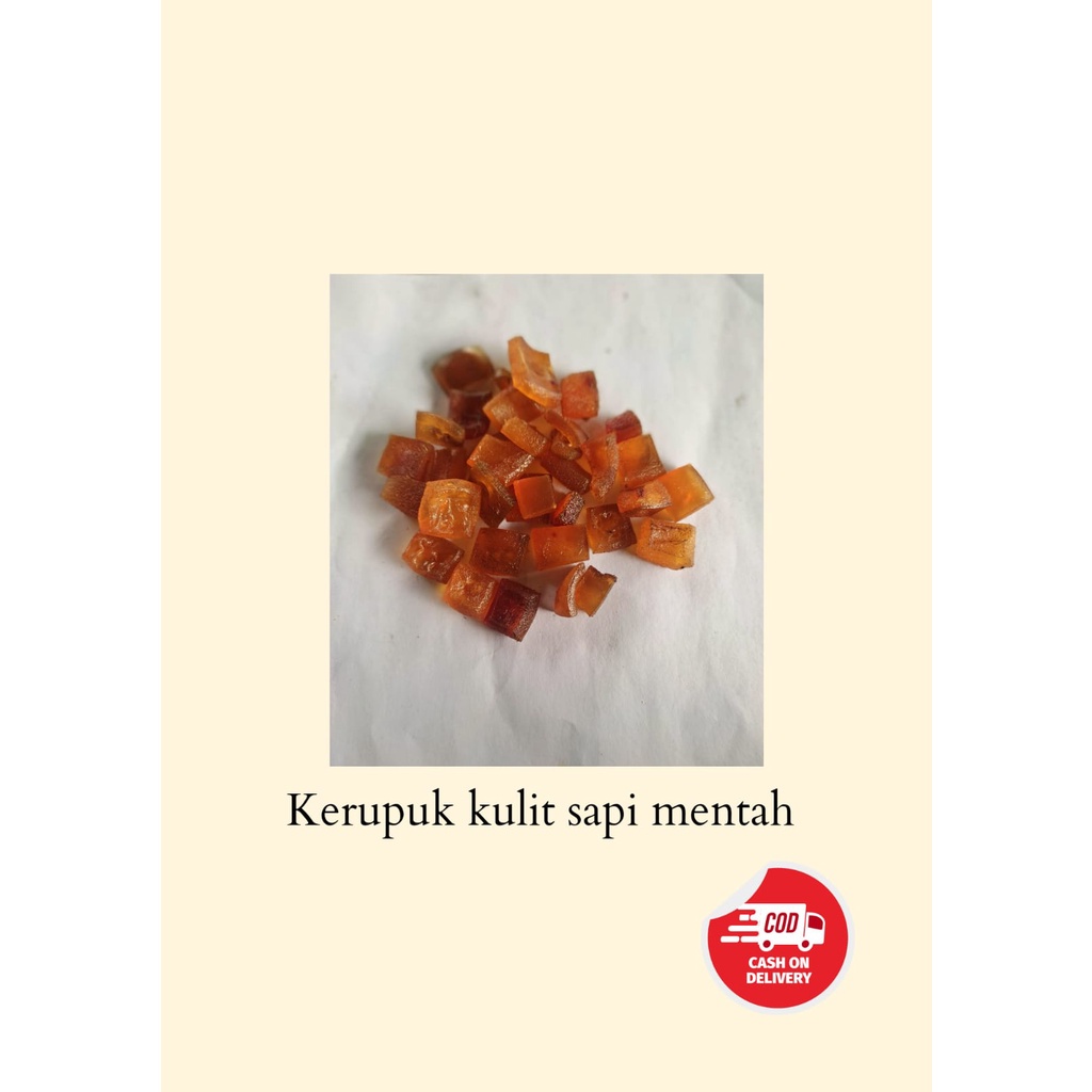 Jual Kerupuk Kulit Sapi Mentah Murah Shopee Indonesia