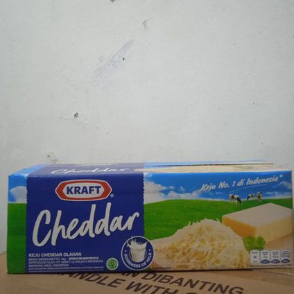 

Keju kraft cheddar 2kg | Keju cheddar olahan. exp october 2024
