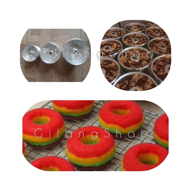 loyang tulban mini loyang brownies donut mini