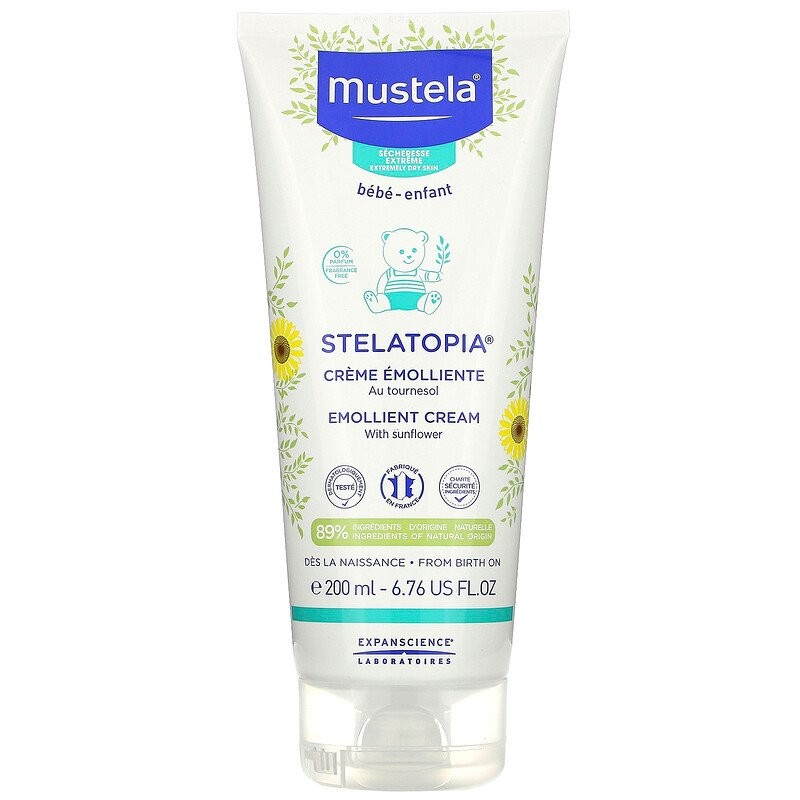 Mustela Stelatopia Emollient Cream 200ml