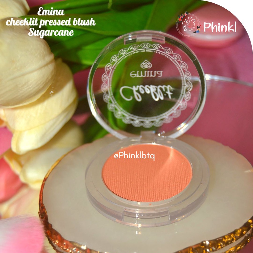 `ღ´ PHINKL `ღ´ ╰☆☆ 𝔢мιℕά ☆☆╮ Emina cheeklit pressed blush on perona pipi lembut hasil natural