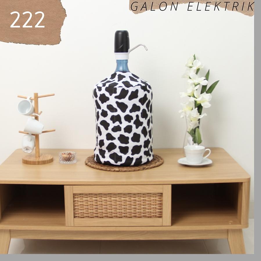 ۝ Sarung  galon / sarung galon duduk / sarung galon pompa / sarung galon elektri Motif Abstrak ✹