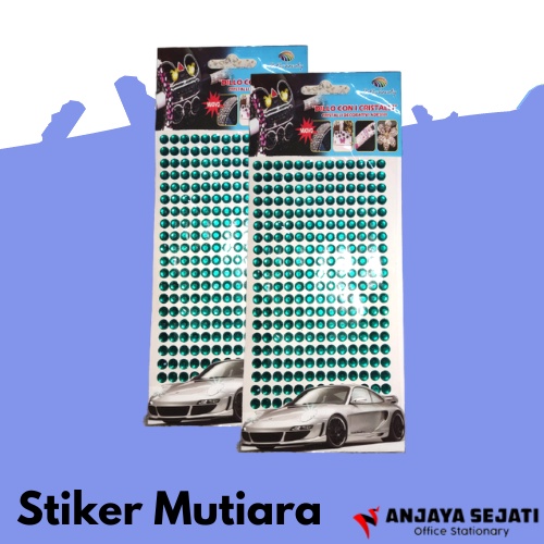 

Stiker Mutiara Warna | Stiker Tempel Mutiara | Per 2 set