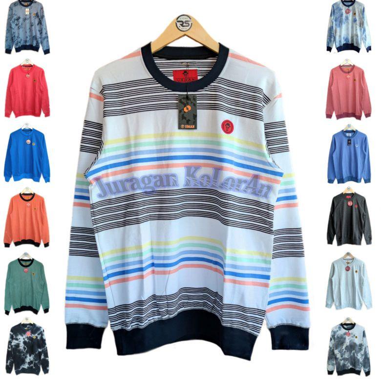 [ART. 175551] Sweater Distro Original Urgan Sweater Crewneck Pria Terlaris