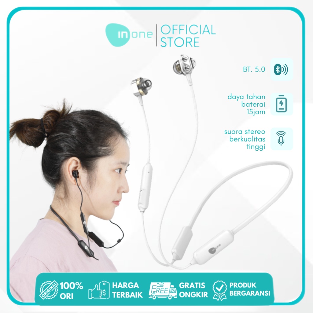 Earphone Bluetooth Inone Wireless 5.0 T4 with Microphone Waterproof for Outdoors Activity D6D0 Best 