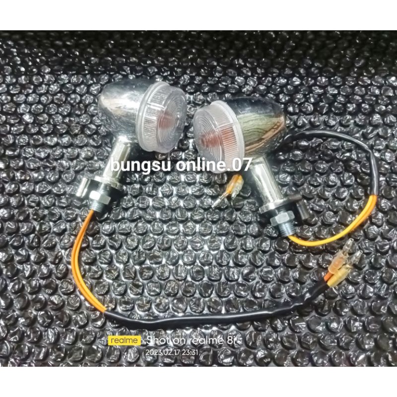 LAMPU SEN DEPAN SCOOPY KARBU LAMA