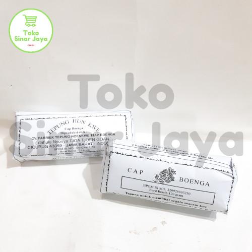 

Best Seller Tepung Hunkwe Cap Boenga (Cap Bunga) 120G