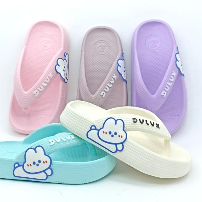 ☉ DULUX - SANDAL JEPIT ANAK LUCU 510C UKURAN 30-35 ✿