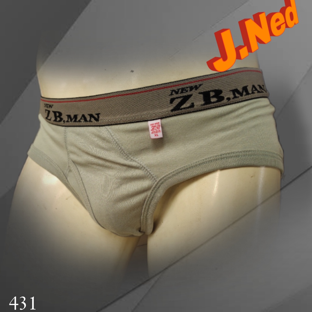 J431 Celana Dalam Pria Cd Pria ZB  Man Murah Berkualitas