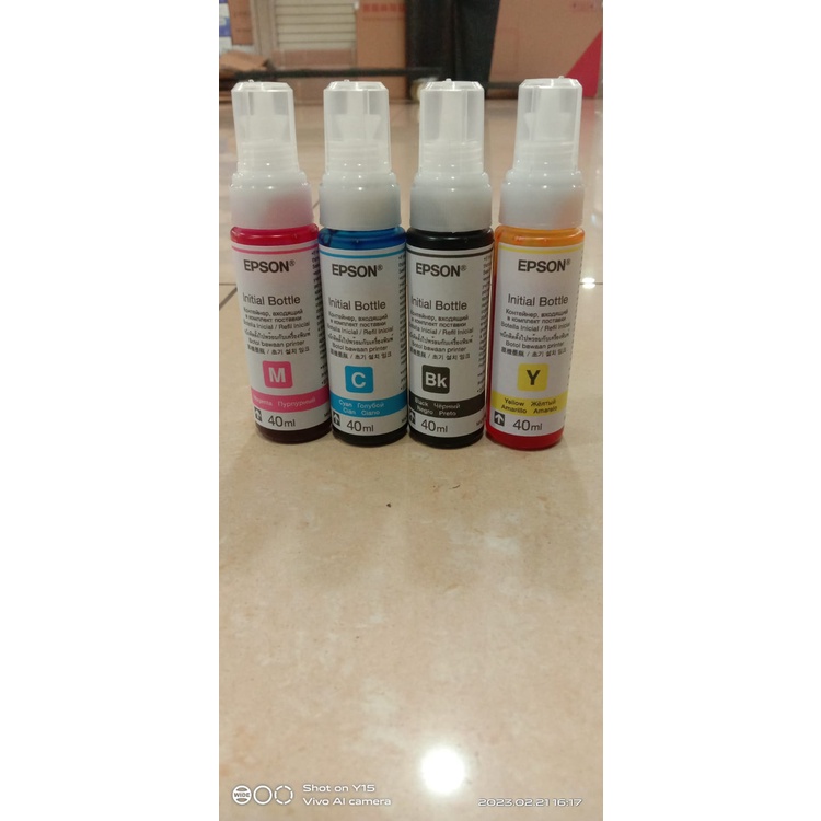 Tinta Original Epson L121 set Warna