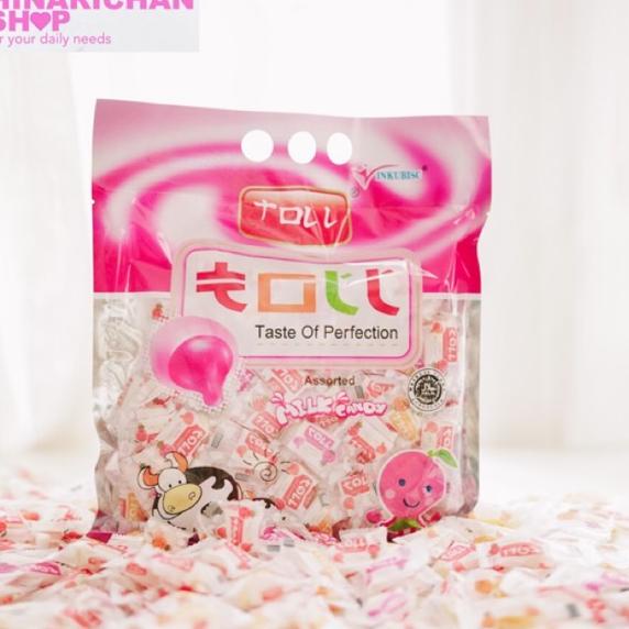 

New Mart Milk Candy Permen Susu Toll 500 Gram