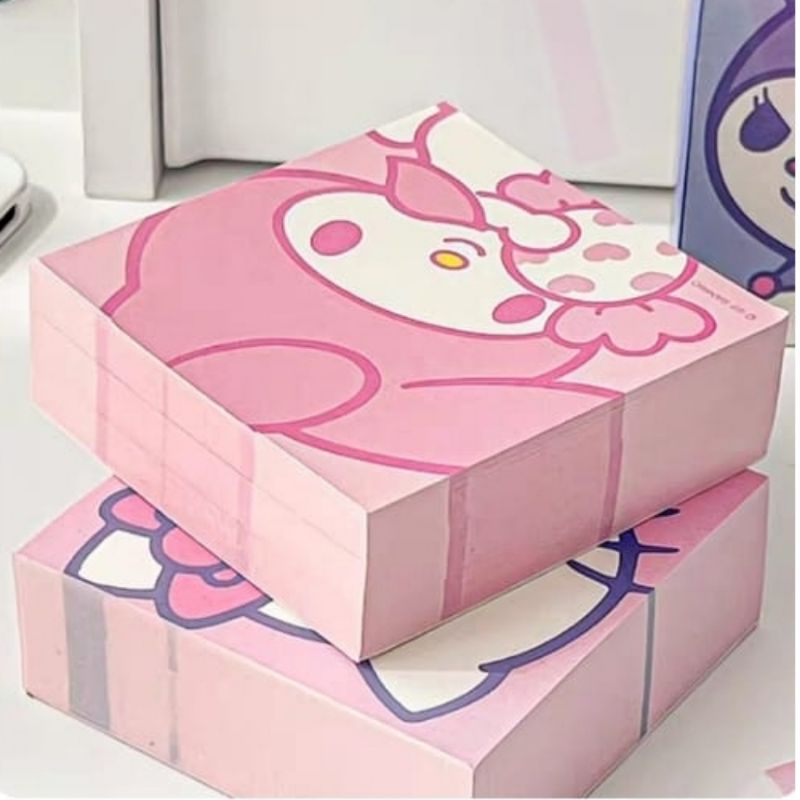 

Memo sobek mini 8x8cm Hello Kitty Melody Korumi Pompompurin Cinamoroll