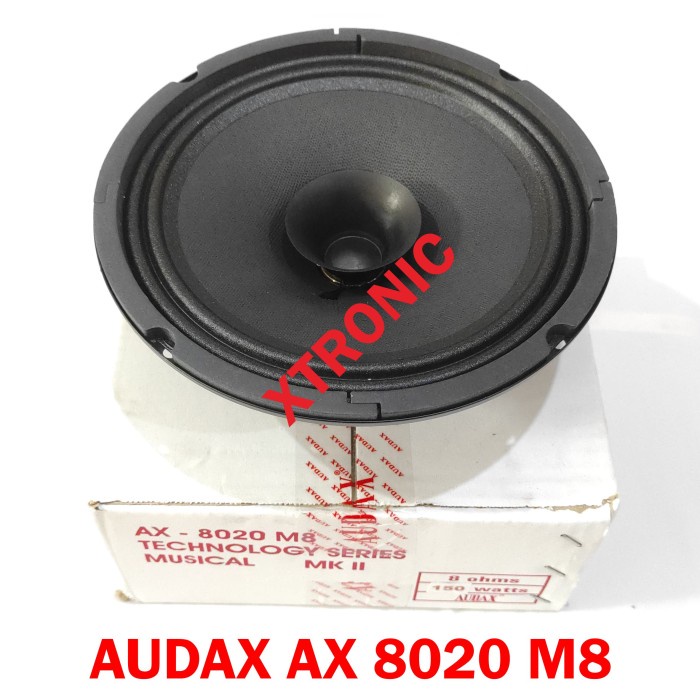 Speaker Ax-8020 M8 Speaker Audax 8Inch 8 Inch Fr Fullrange Ax8020 Ori
