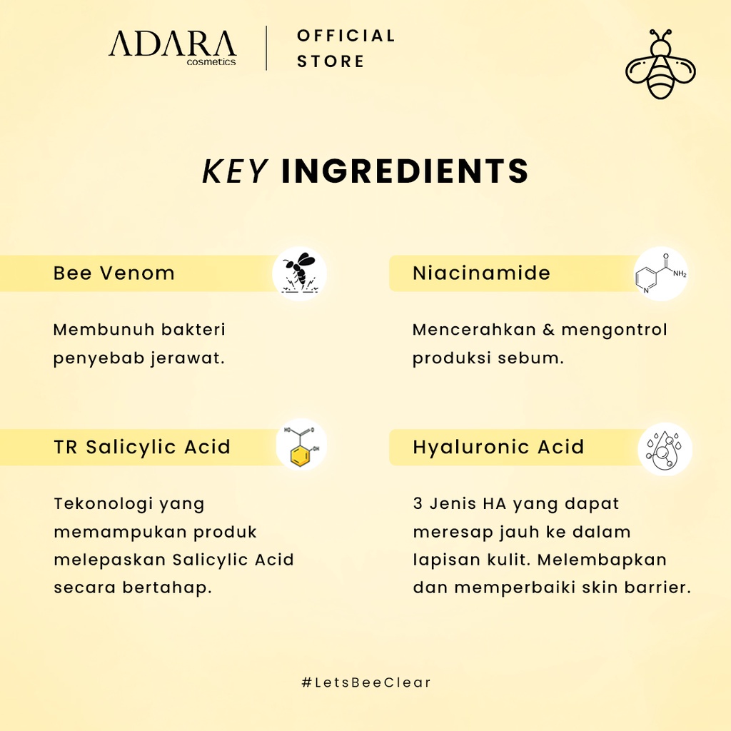 ADARA Bee Clear Acne Concentrate | Serum