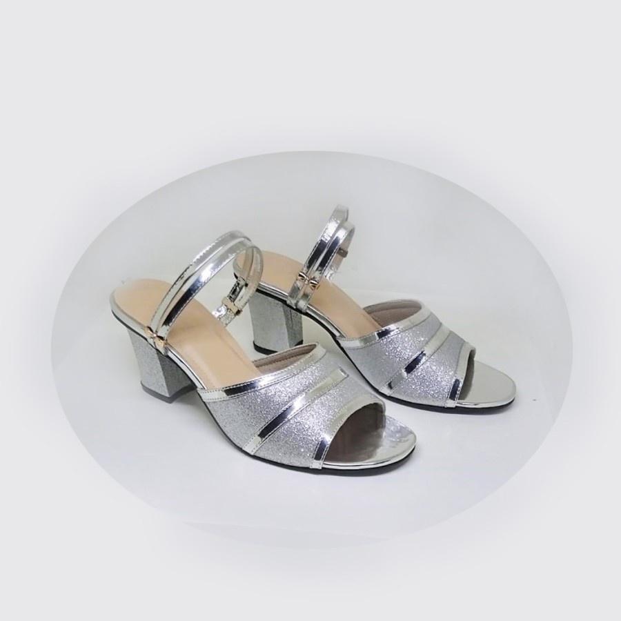 RIANA X ZAGIB HEELS PREMIUM | Sandal Wanita Ukuran Besar Jumbo 40-45 High Heel Pesta Impor Big Size