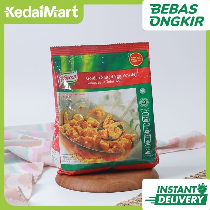 

Knorr Bubuk Saus Telur Asin 270 Gram