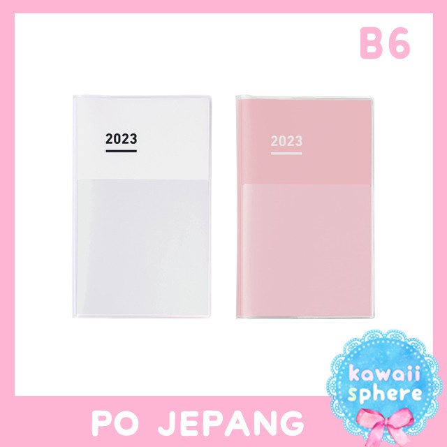 

Terlaris Kokuyo Jibun Techo 2023 B6 Slim Diary Monthly & Weekly Jibun 2023