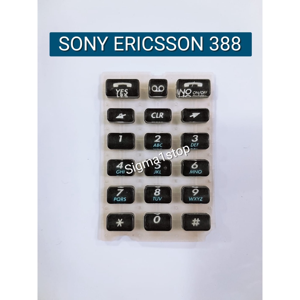 KEYPAD SONY ERICSSON GH 388  TOMBOL SONY ERICSSON JADUL
