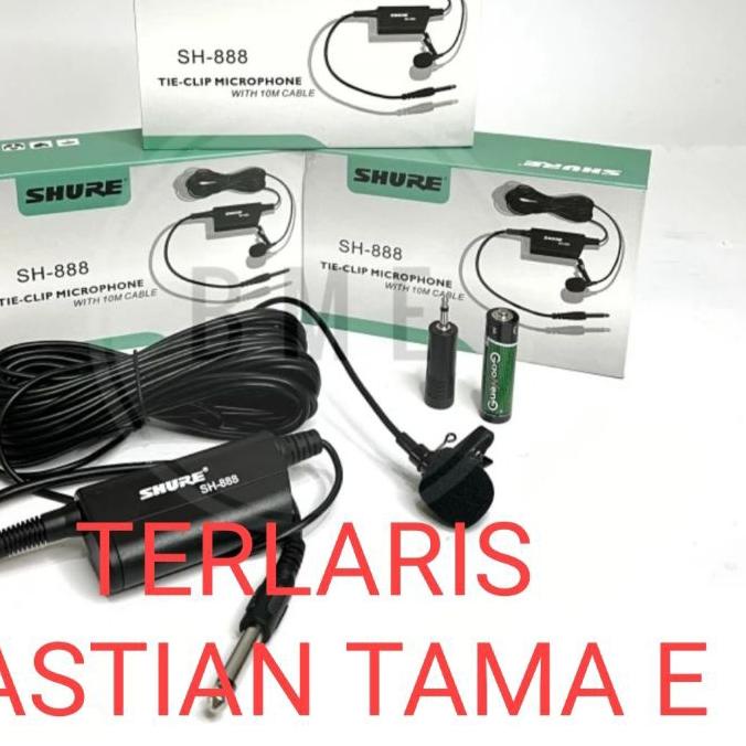 ❉ Mic jepit shure super peka cocok untuk imam masjid shure sh 888 ❅