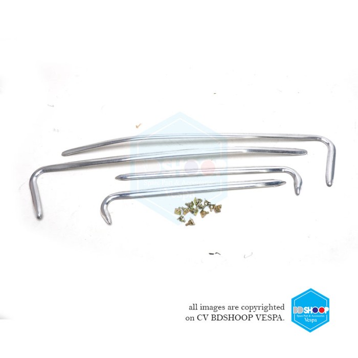 ------] list almunium spakbor tepong vespa GL drand lusso VLA original italia